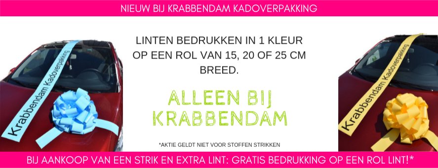 autostrik met lint